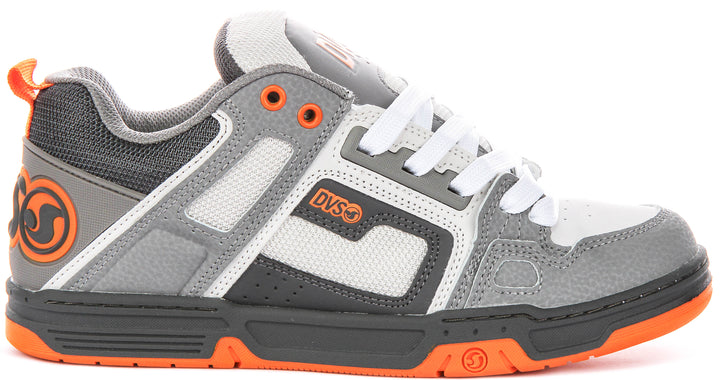 Dvs Comanche In Grey Orange For Men