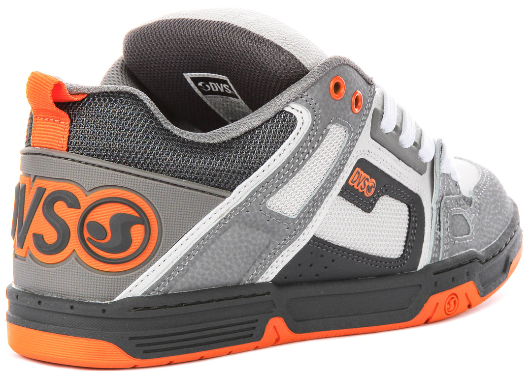 Dvs Comanche In Grey Orange For Men