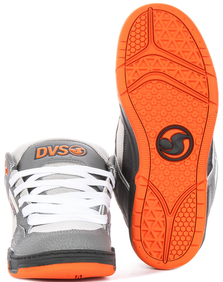 Dvs Comanche In Grey Orange For Men
