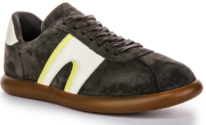 Camper Pelotas Soller In Grey White Trainers