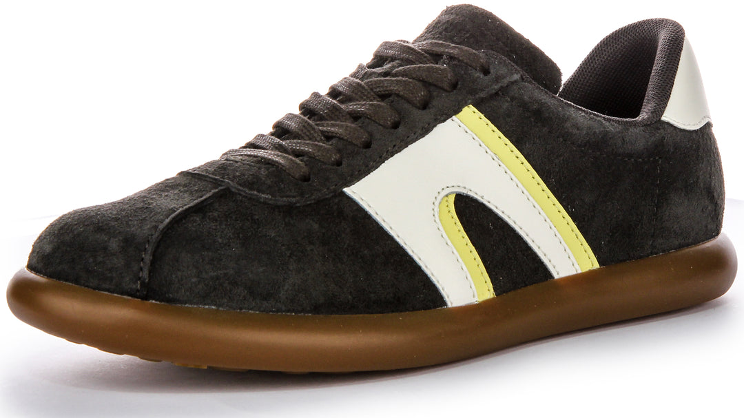 Camper Pelotas Soller In Grey White Trainers