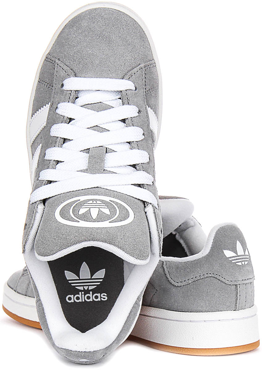 Adidas Campus 00S J In Grey White For Youth