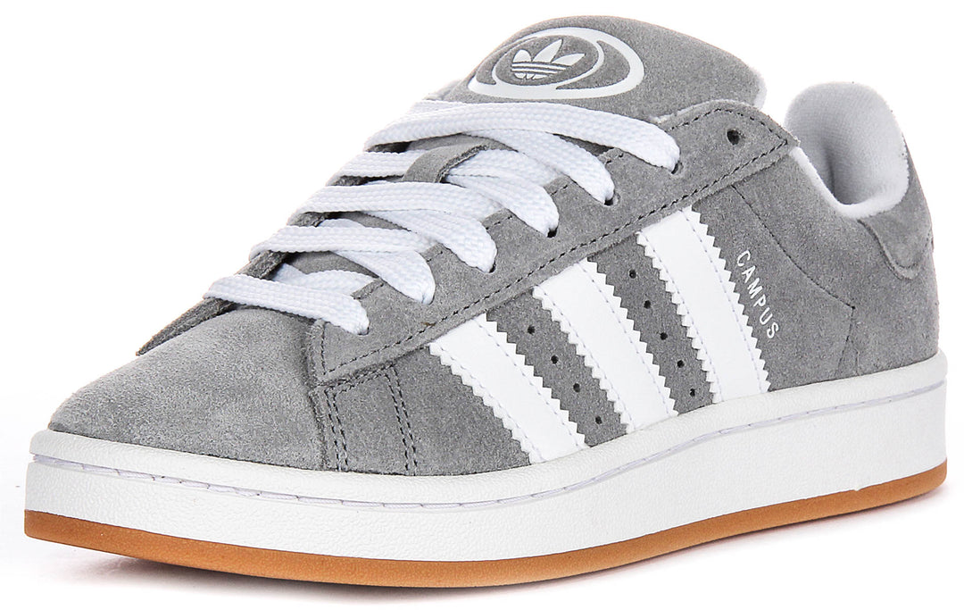 Adidas Campus 00S J In Grey White For Youth