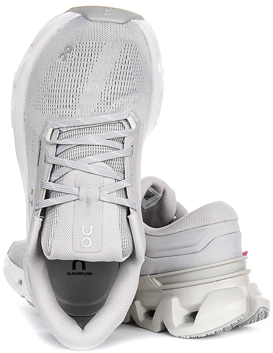 On Running Cloudflyer 5 In Grey White For Men