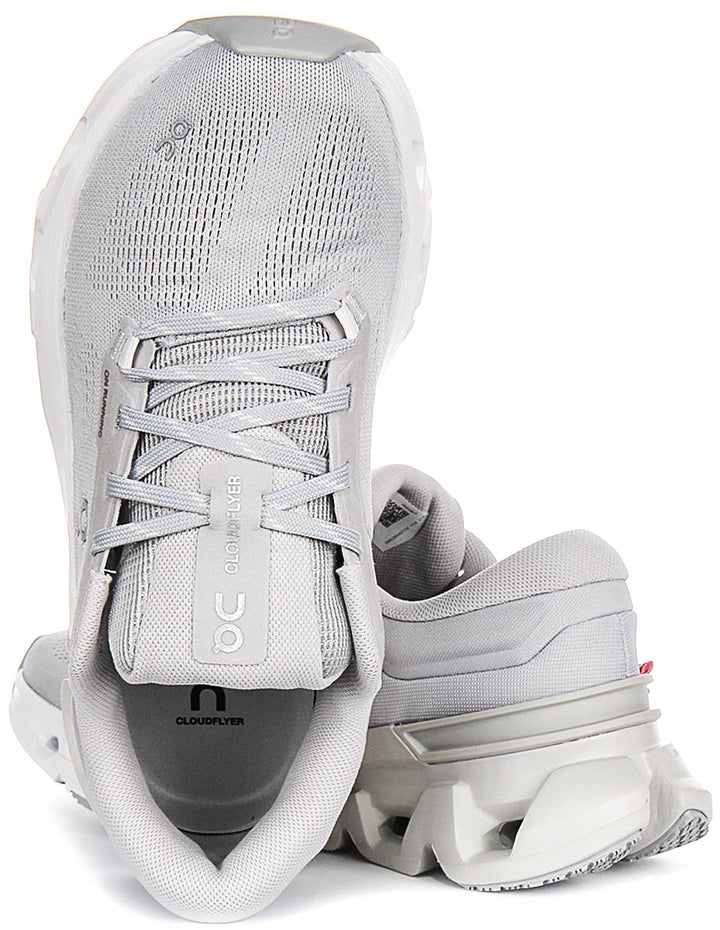 On Running Cloudflyer 5 In Grey White For Men