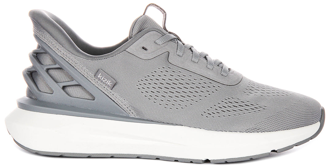 Kizik Athens 2.0 In Grey White For Men