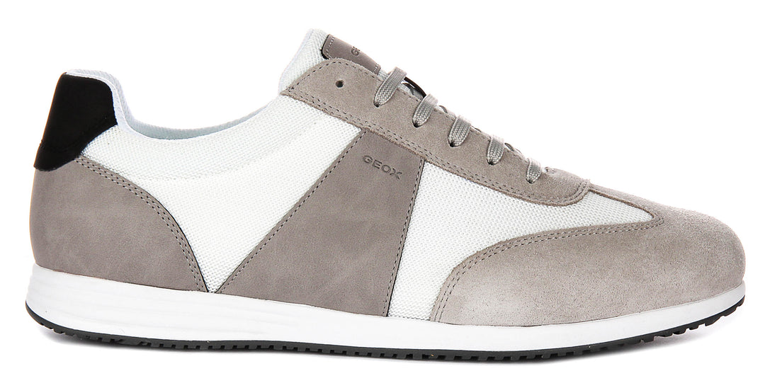 Geox U Arthien A In Grey White For Men