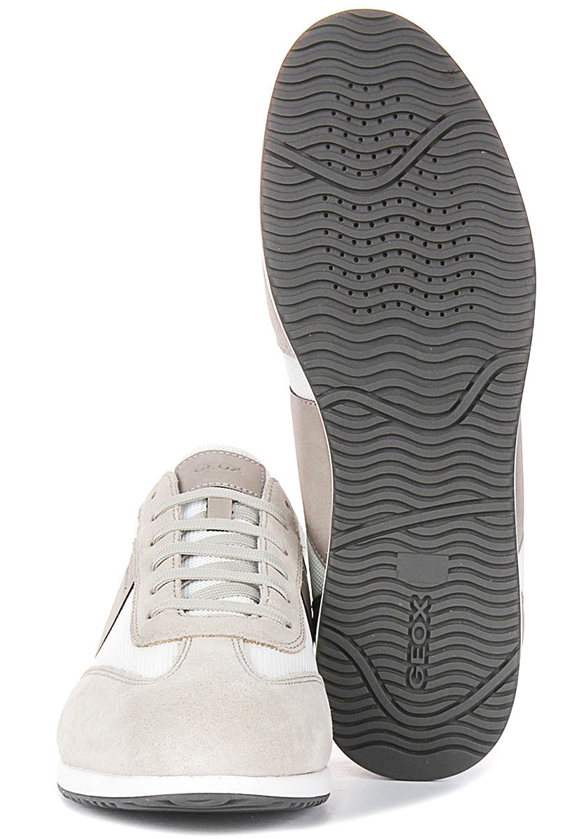 Geox U Arthien A In Grey White For Men