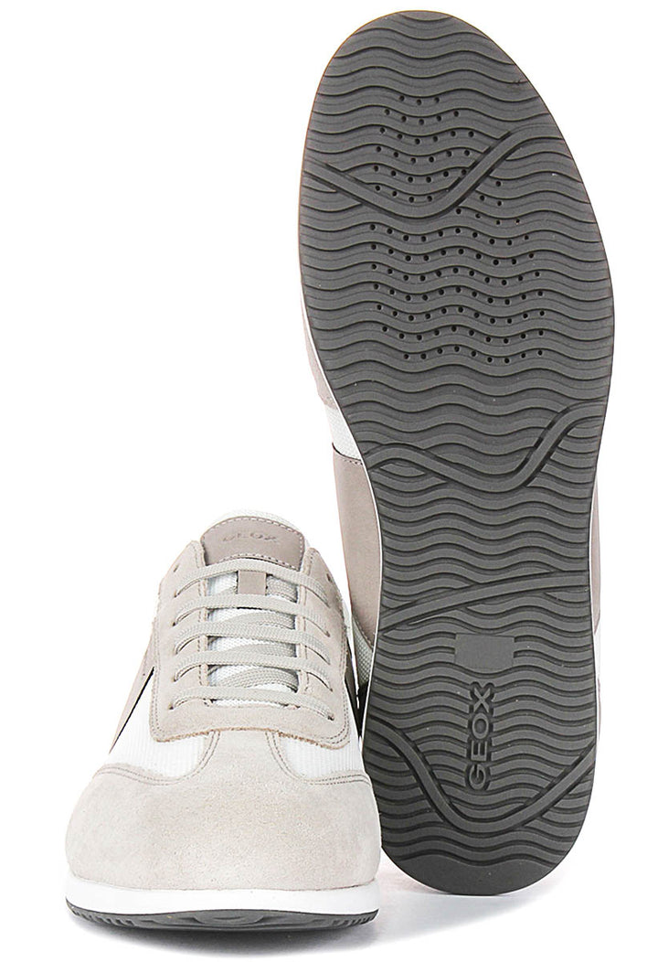 Geox U Arthien A In Grey White For Men