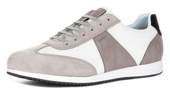 Geox U Arthien A In Grey White For Men