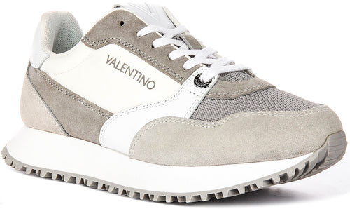 Valentino Dred Sneaker In Grey White For Women