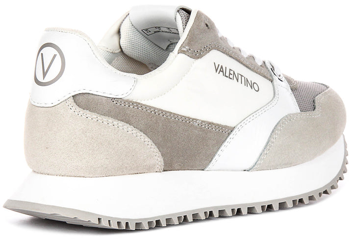 Valentino Dred Sneaker In Grey White For Women