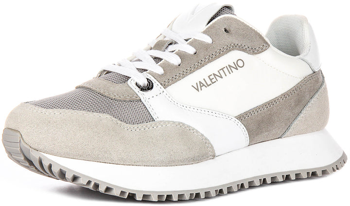 Valentino Dred Sneaker In Grey White For Women
