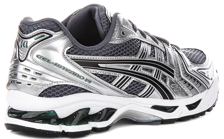 Asics Gel Kayano 14 In Silver Grey For Men