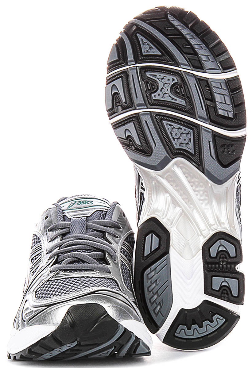 Asics Gel Kayano 14 In Silver Grey For Men
