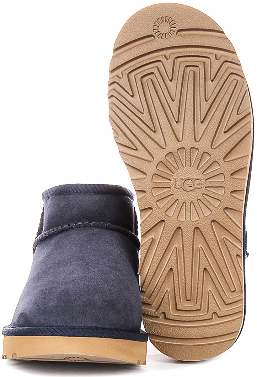 Ugg Australia W Classic Ultra Mini In Indigo For Women