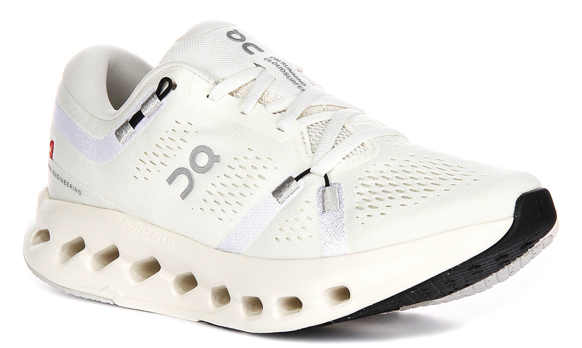 On Running Cloudsurfer 2 In Ivory For Women | Lace Up