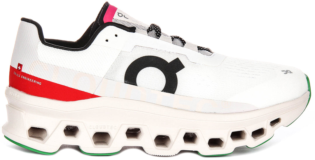 On Running Cloudmonster In Ivory For Men