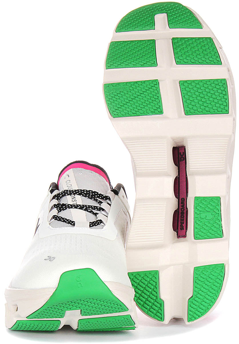 On Running Cloudmonster In Ivory For Men