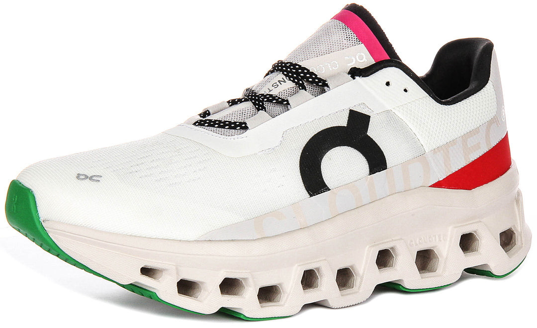 On Running Cloudmonster In Ivory For Men