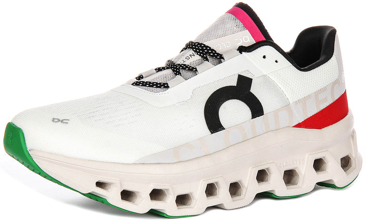 On Running Cloudmonster In Ivory For Men