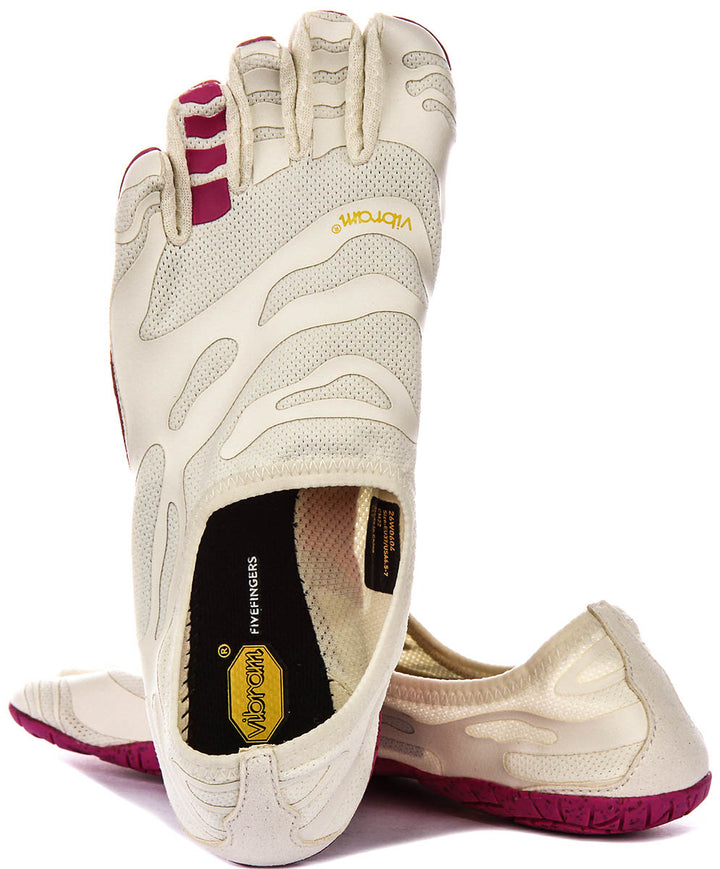 Vibram Five Fingers Graspifier In Ivory For Women