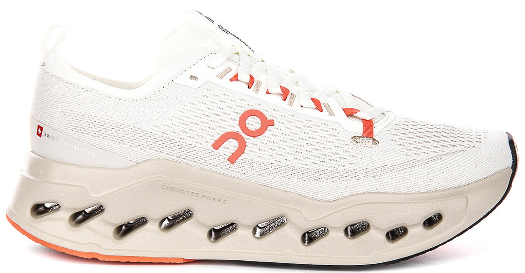 On Running Cloudsurfer Max In Ivory For Men