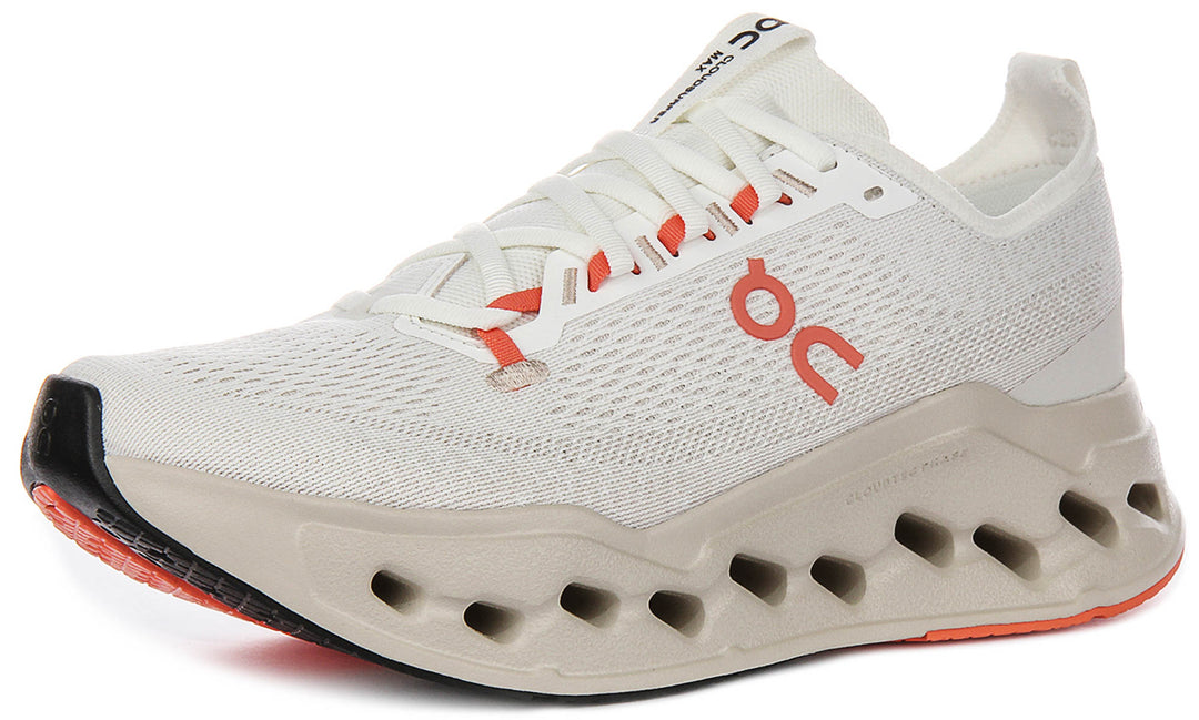 On Running Cloudsurfer Max In Ivory For Men