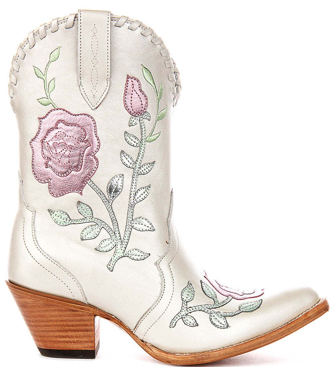 Ariat Arrosa J Toe In Ivory For Women