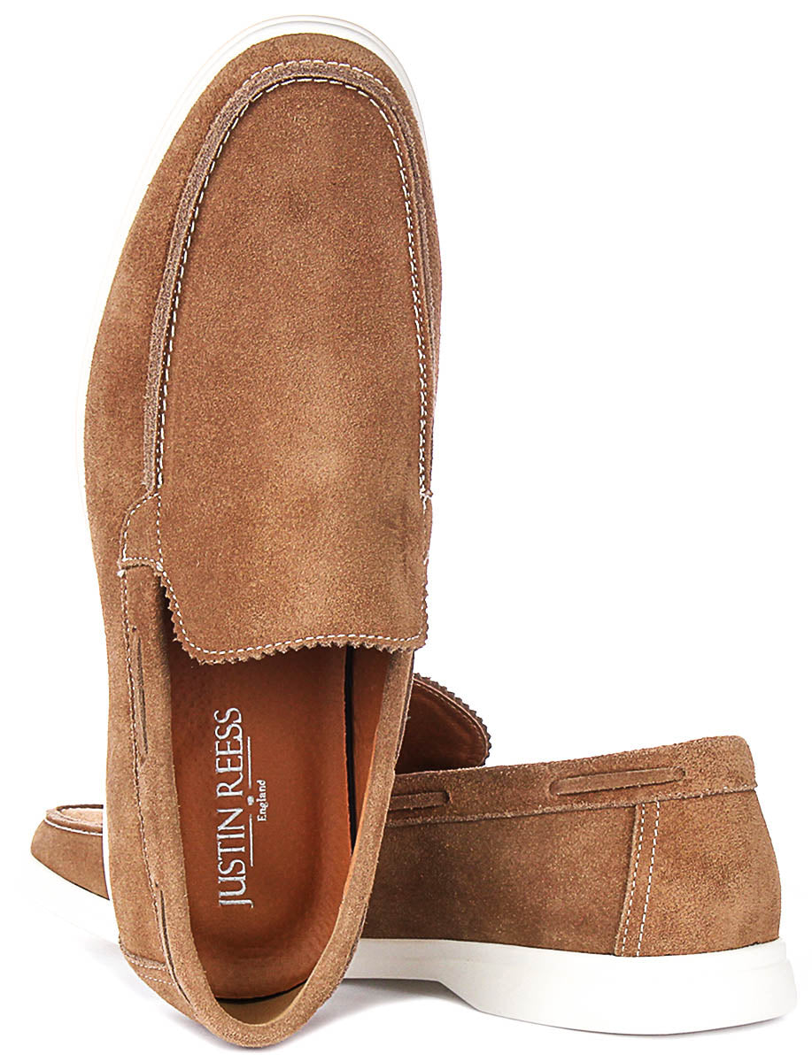 Justinreess England Charles In Khaki Tan For Men