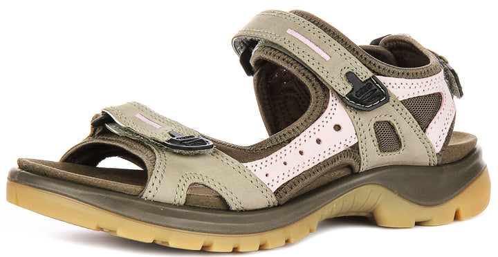 Ecco Offroad In Khaki For Women