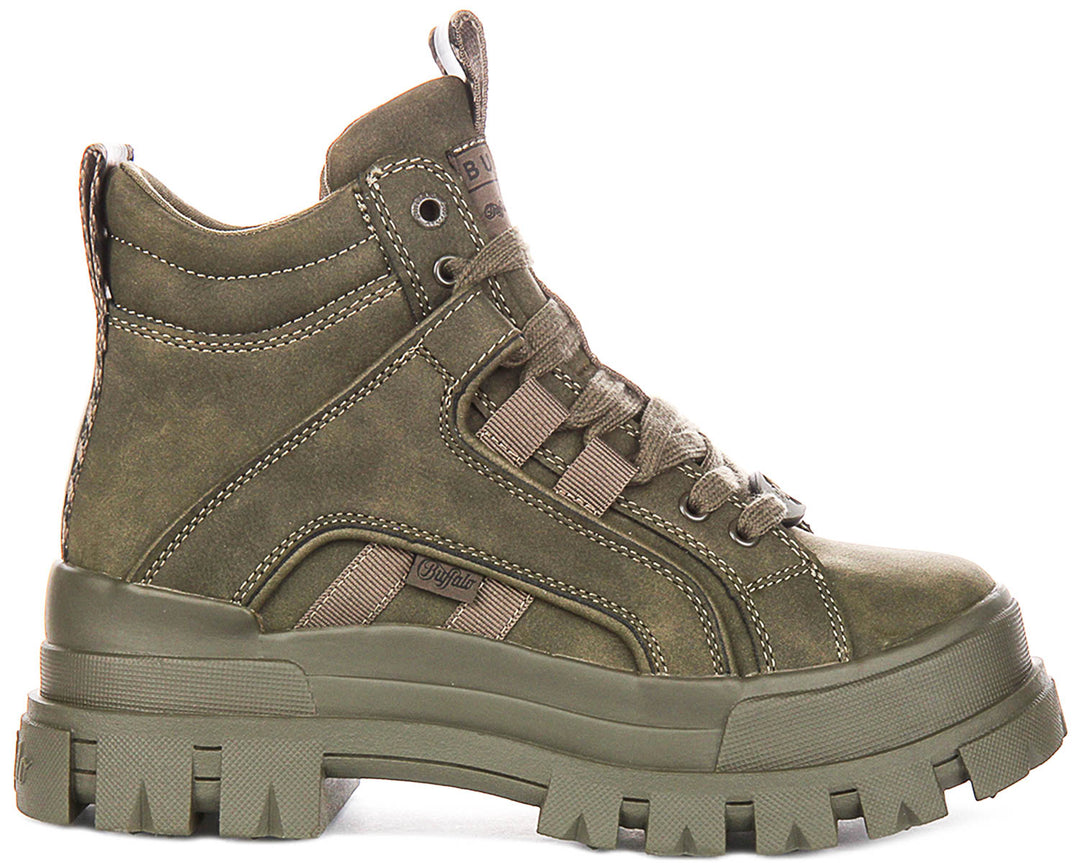 Buffalo Aspha Nc Mid In Khaki For Women