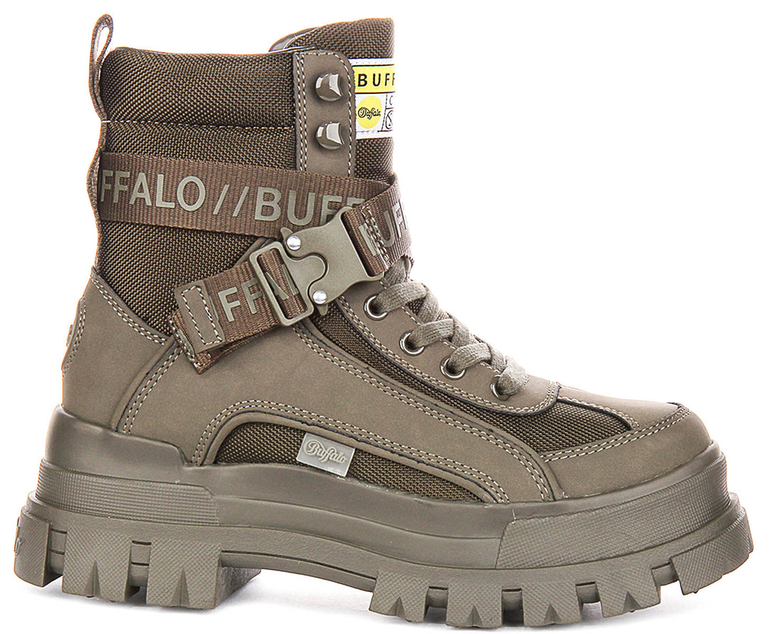 Buffalo Aspha COM1 In Khaki For Women