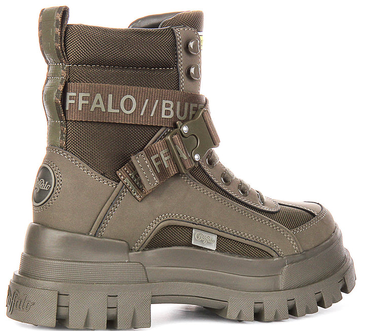 Buffalo Aspha COM1 In Khaki For Women