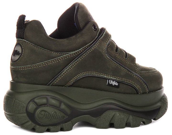 Buffalo 1339-14 Classic Platform In Khaki For Women