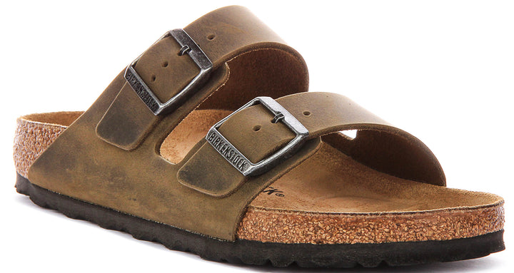 Birkenstock Arizona Big Buckle In Khaki For Unisex Regular Fit