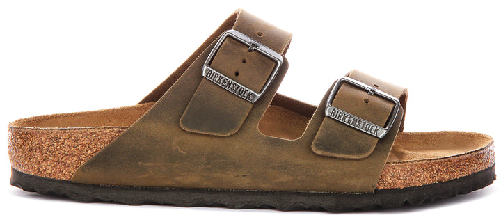 Birkenstock Arizona Big Buckle In Khaki For Unisex Regular Fit
