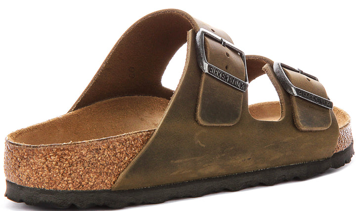 Birkenstock Arizona Big Buckle In Khaki For Unisex Regular Fit