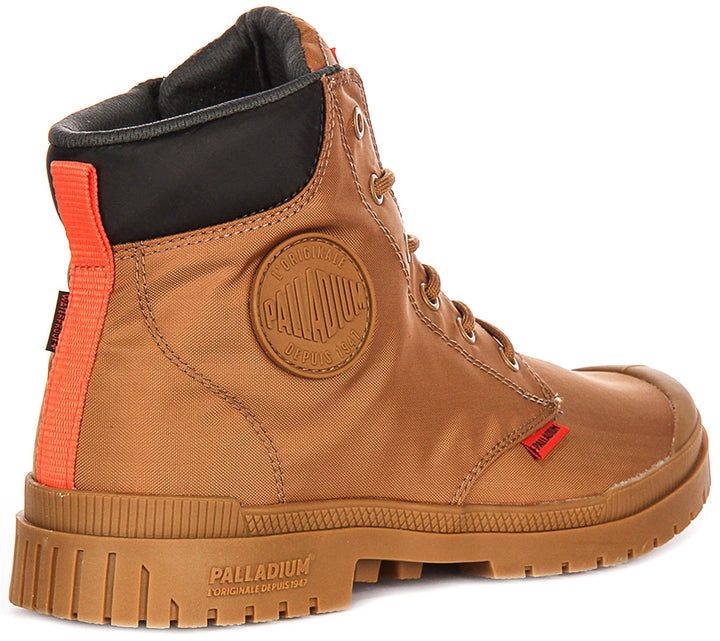 Palladium Pampa SP20 Cuff Waterproof In Tan