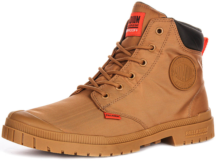 Palladium Pampa SP20 Cuff Waterproof In Tan