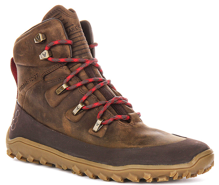 Vivobarefoot Tracker Leather In Khakibrown For Women