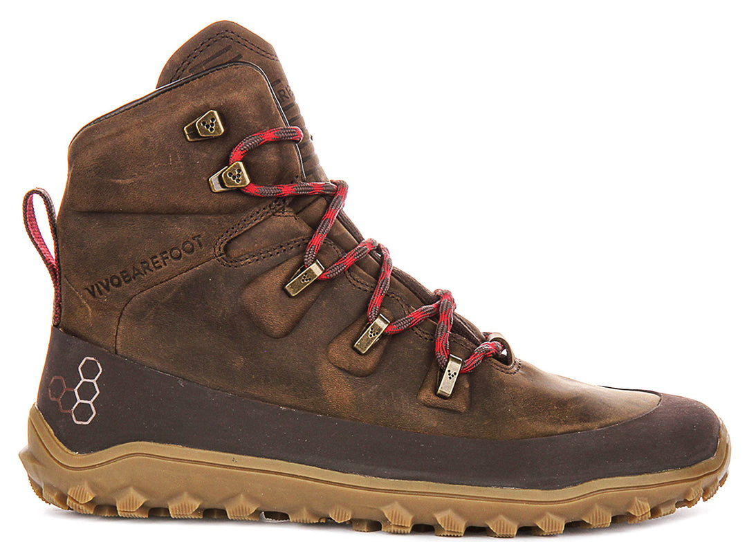 Vivobarefoot Tracker Leather In Khakibrown For Women