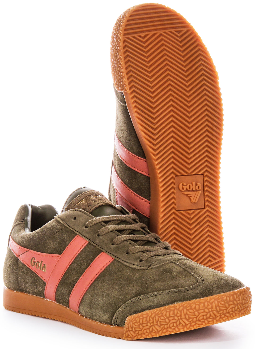 Gola Classics Harrier In Khaki Orange For Men