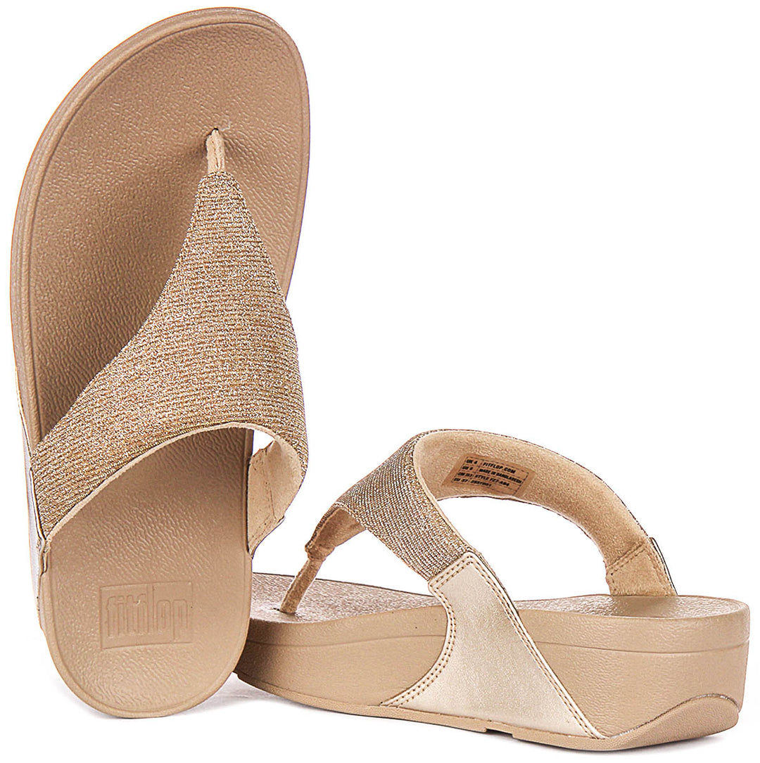 Fitflop Lulu Shimmerlux en Latte pour femmes