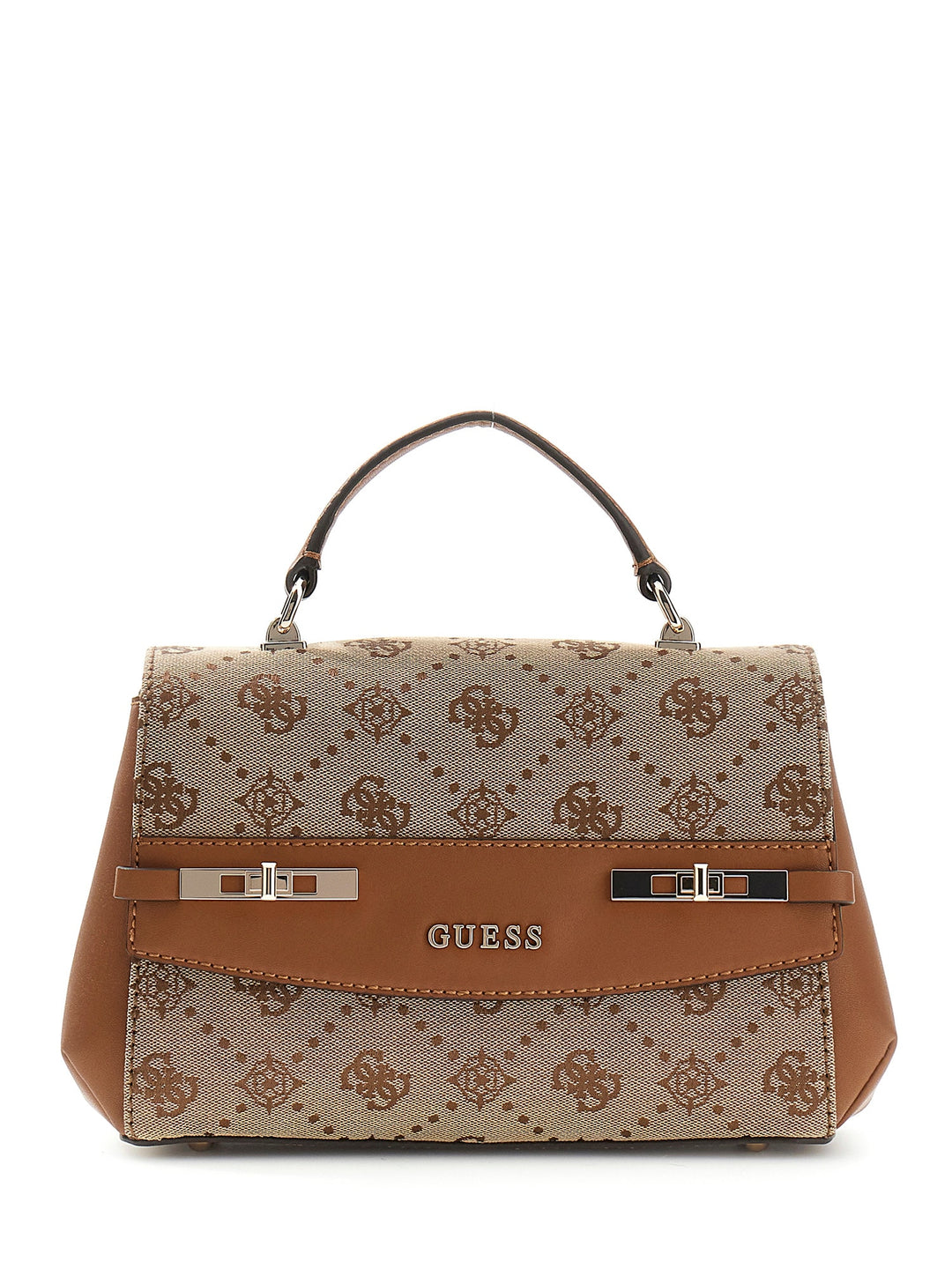 Guess Melinda Mini Cross Body Bag In Lattee For Women