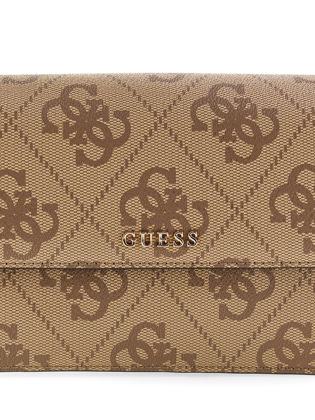 Guess Sadie Flap Shoulder Bag In Lattee For Women