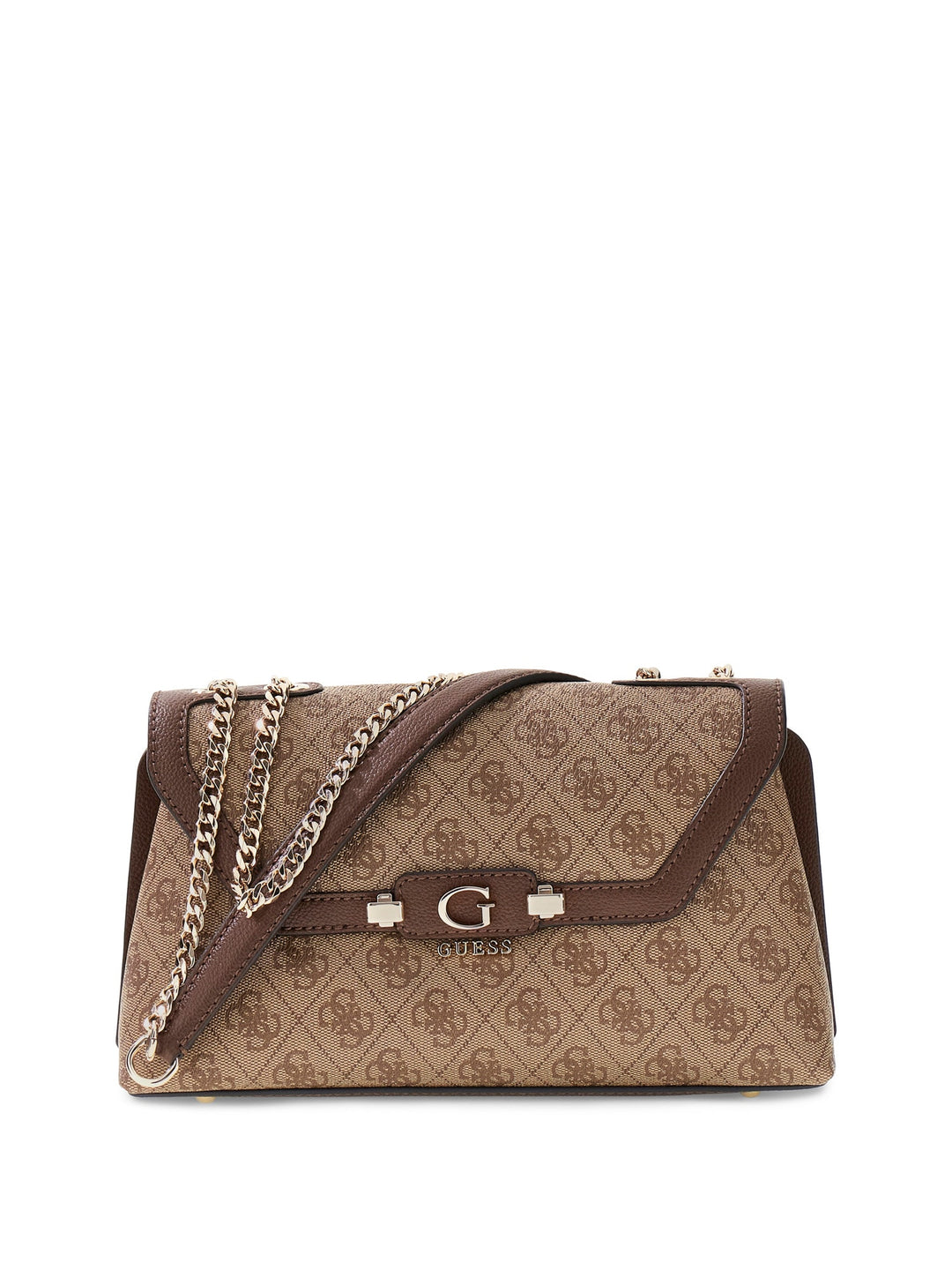 Guess Lindsey Crossbody Bag In Lattee For Women