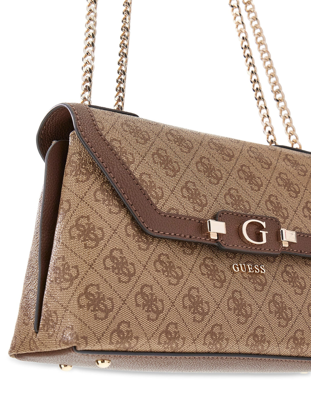 Guess Lindsey Crossbody Bag In Lattee For Women