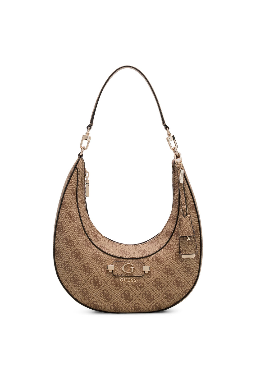 Guess Lindsey Hobo Bag In Lattee For Women