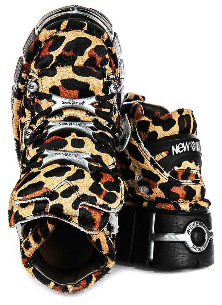 Newrock 106 Tower In Leopard Print